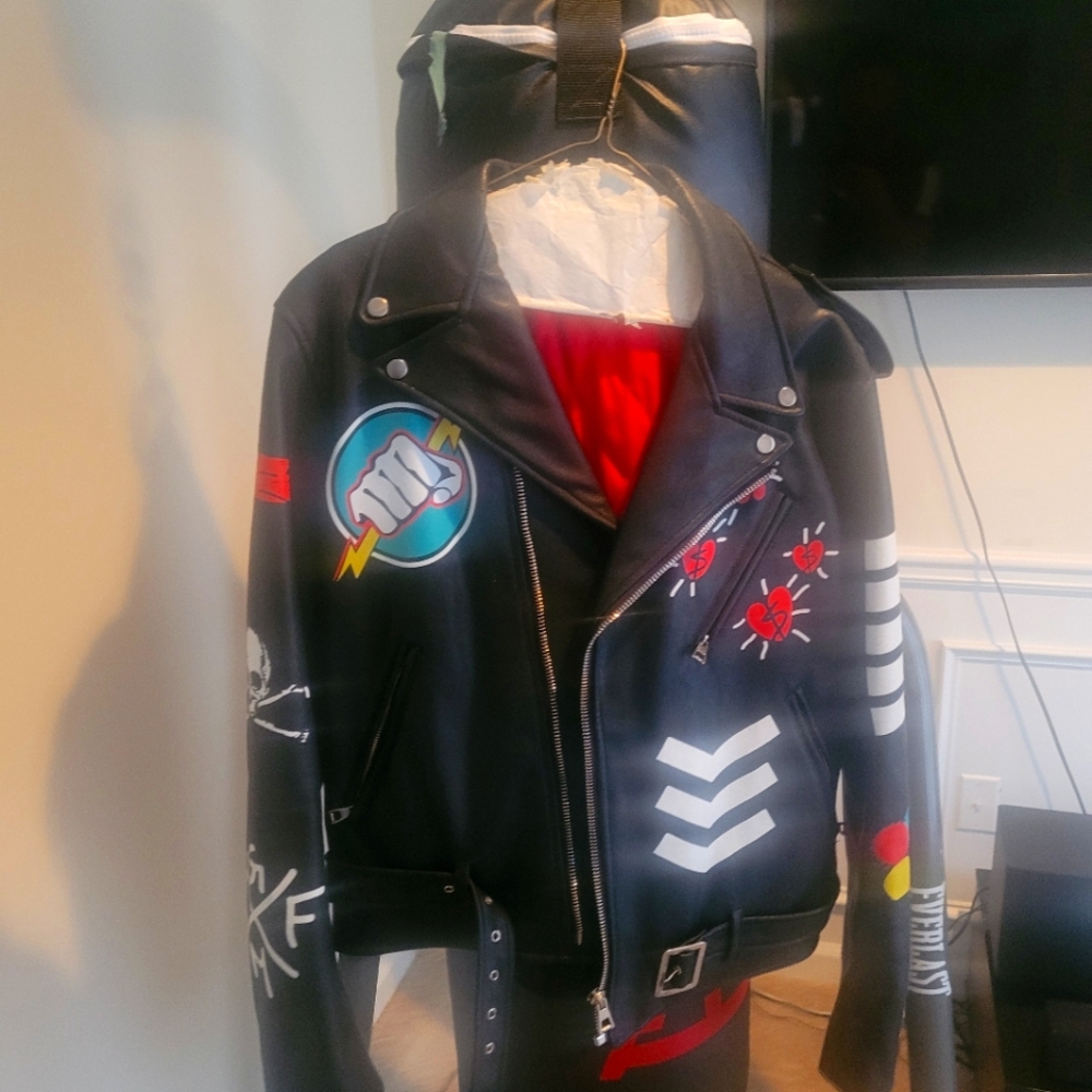 Authentic Hudson Leather Motorcycle Jacket 🏍